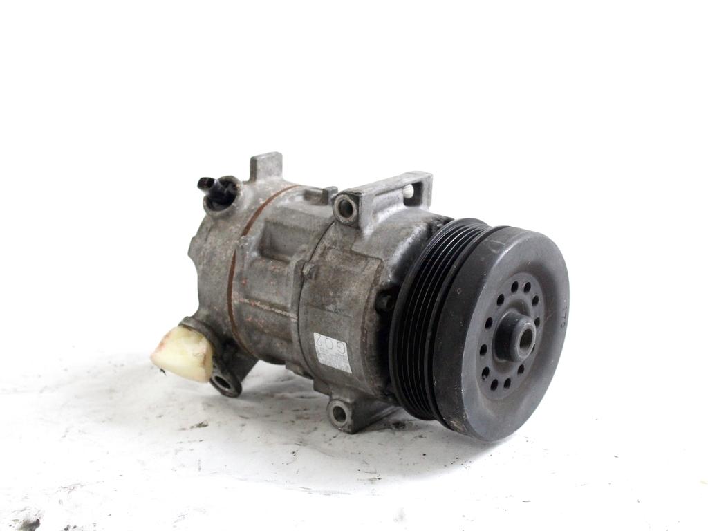 55701200 COMPRESSORE CLIMATIZZATORE CLIMA A/C OPEL CORSA D 1.2 B 63KW 5M 5P (2011) RICAMBIO USATO 315595319 5E5275200