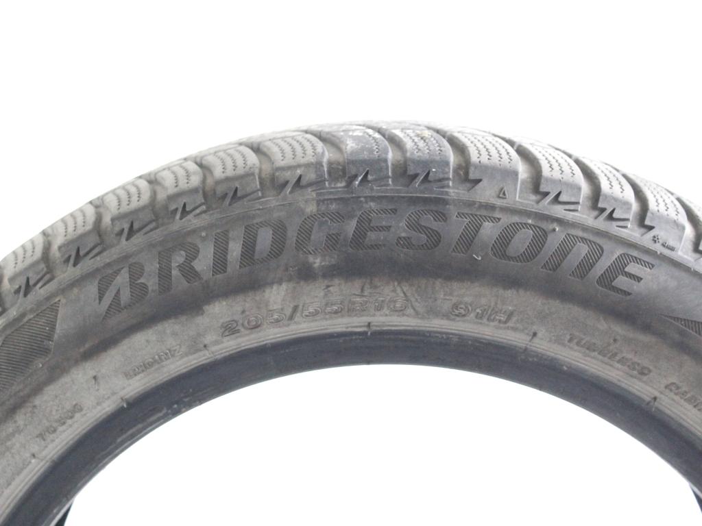 205/55 R16 91H BRIDGESTONE BLIZZAK LM001 EVO 5,46MM A2118 PNEUMATICO INVERNALE M+S (QUANTITA' 1 GOMMA)