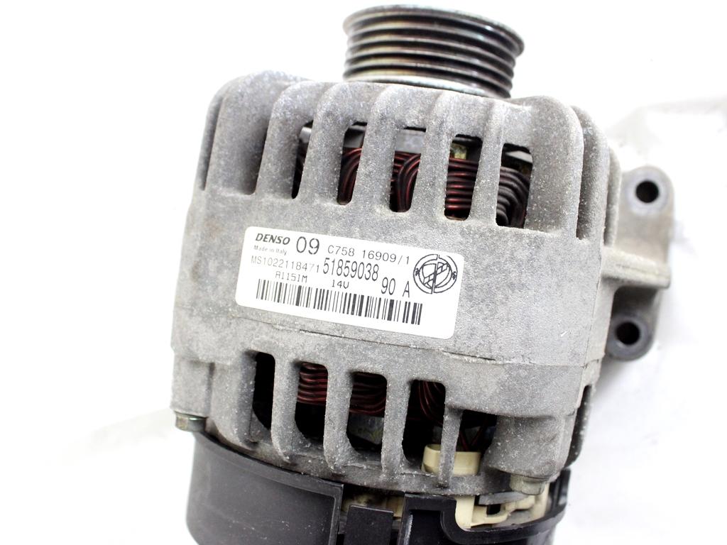 51859038 ALTERNATORE FIAT BRAVO 1.4 G 66KW 6M 5P (2009) RICAMBIO USATO