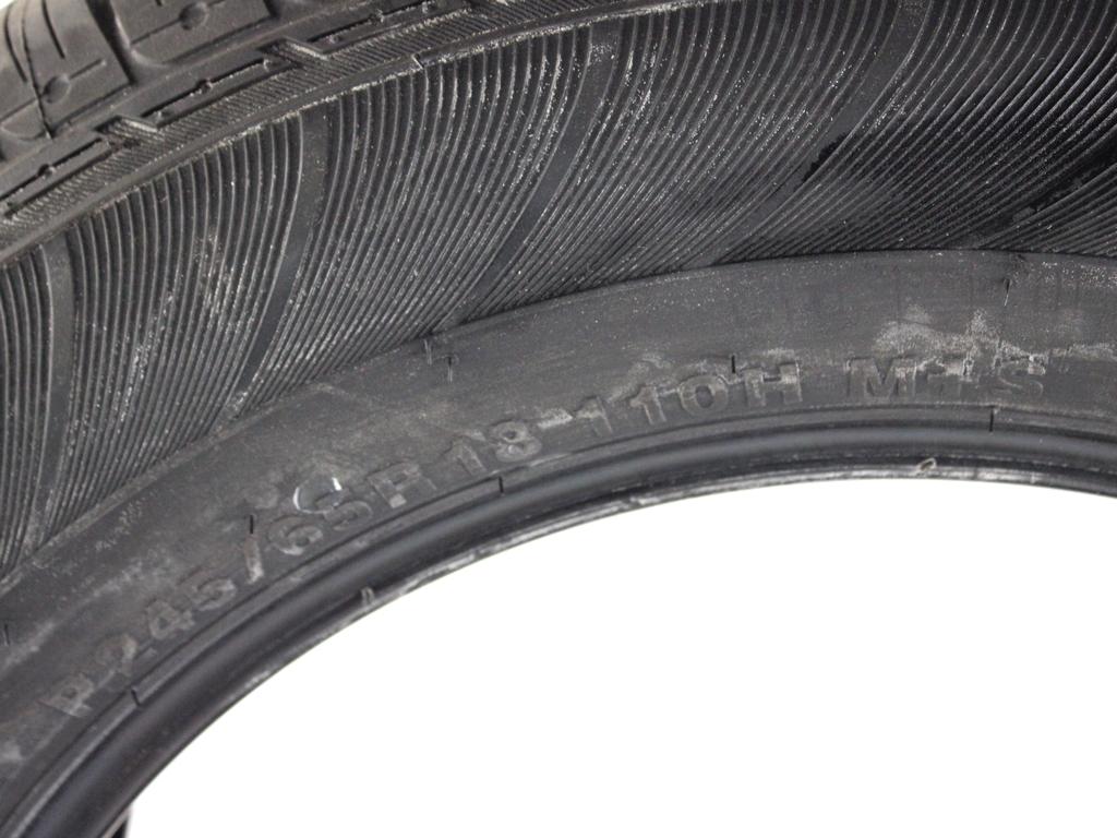 245/65 R18 110H KUMHO SOLUS KL 21 8.21MM A2715 PNEUMATICO INVERNALE M+S (QUANTITÀ 1 GOMMA)