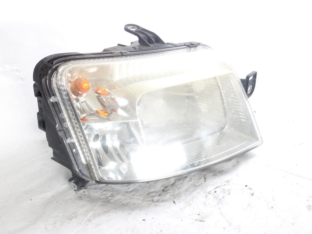 51867675 FARO FANALE ANTERIORE DESTRO PIN FIAT PANDA 4X4 1.2 B 44KW 5M 5P (2007) RICAMBIO USATO 