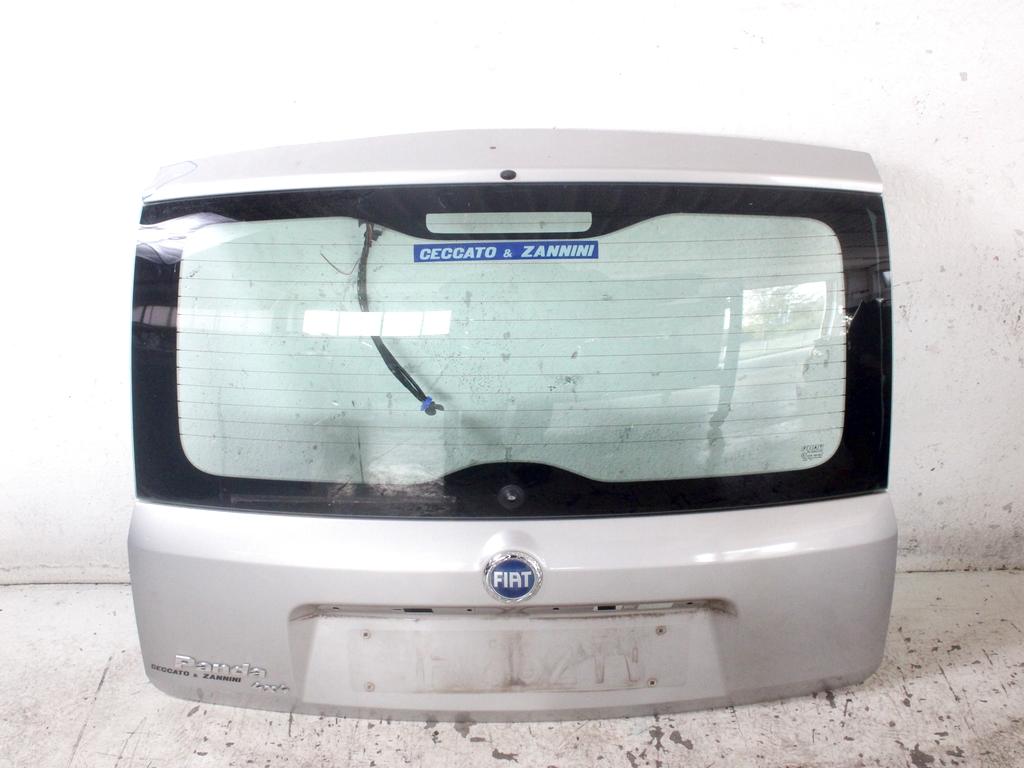 46827172 PORTELLONE COFANO POSTERIORE BAULE FIAT PANDA 4X4 1.2 B 44KW 5M 5P (2007) RICAMBIO USATO AMMACCATO CON LUNOTTO TERMICO