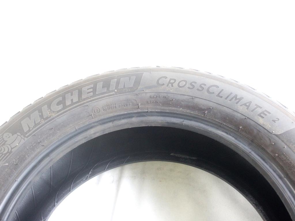 225/55 R17 101W MICHELIN CROSSCLIMATE 2 6.02MM 6.74MM 6.00MM 6.76MM A1322 PNEUMATICI QUATTRO STAGIONI M+S (QUANTITA' 4 GOMME)