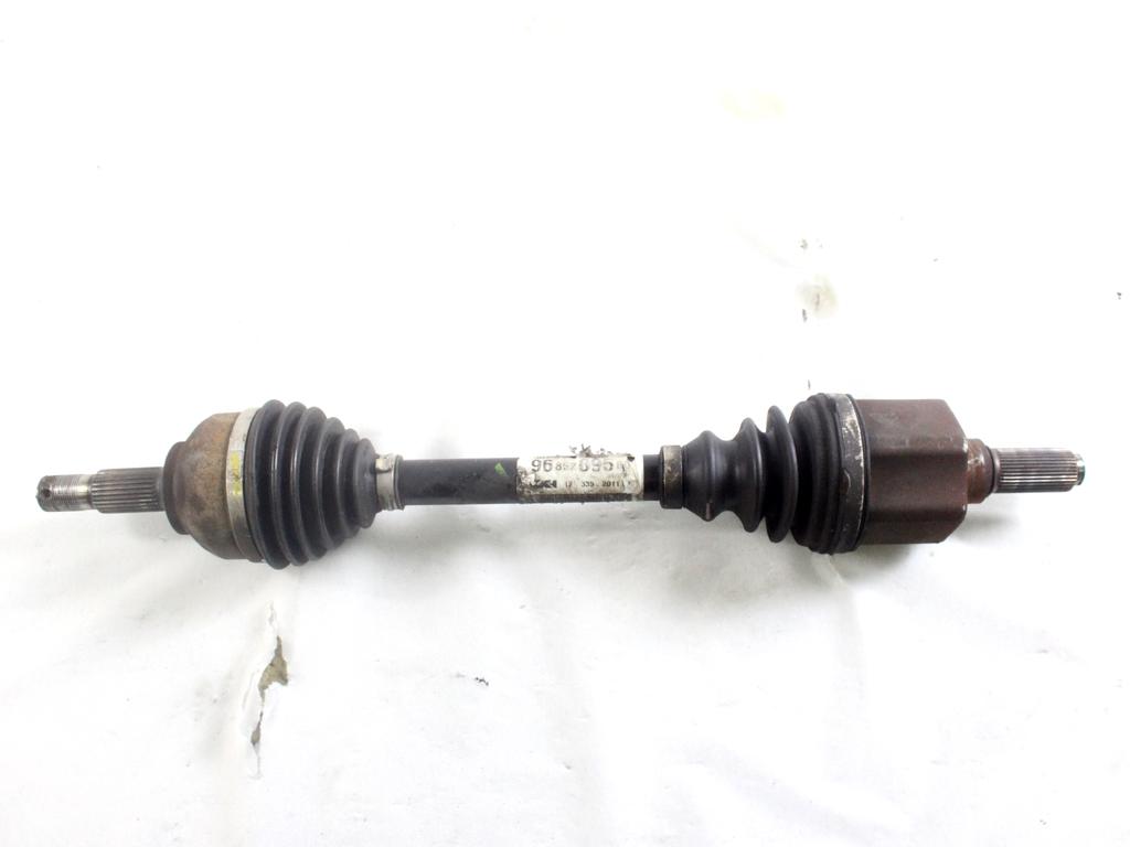 9685209580 SEMIASSE SEMIALBERO ANTERIORE SINISTRO CITROEN C5 SW 2.0 D 120KW AUT 5P (2012) RICAMBIO USATO 