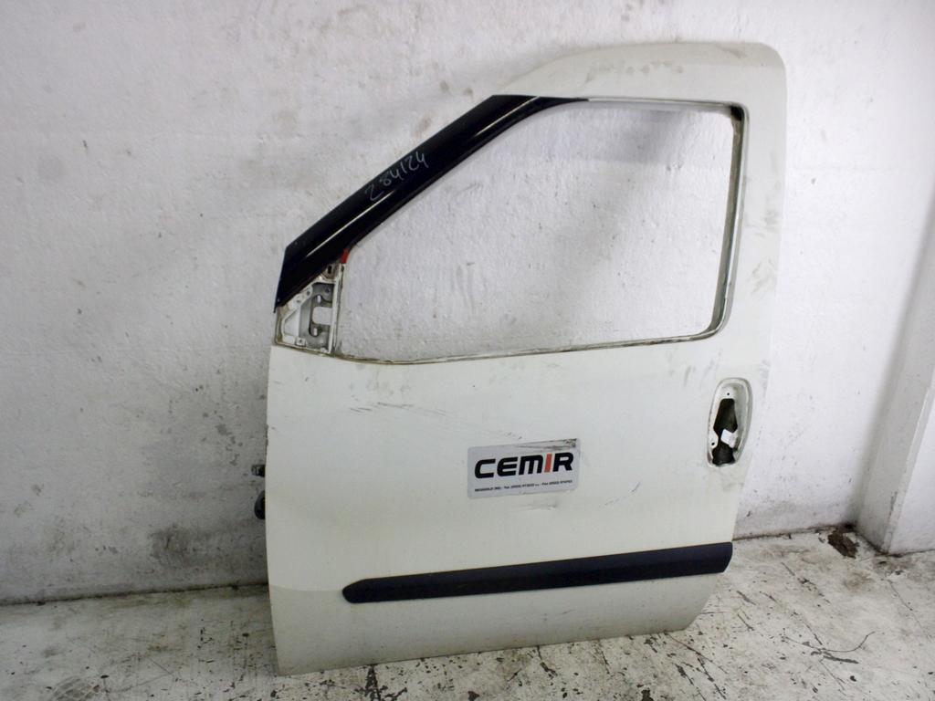 52155068 PORTA ANTERIORE SINISTRA GUIDATORE FIAT DOBLO 1.6 D 77KW 5M 2P (2010) RICAMBIO USATO 