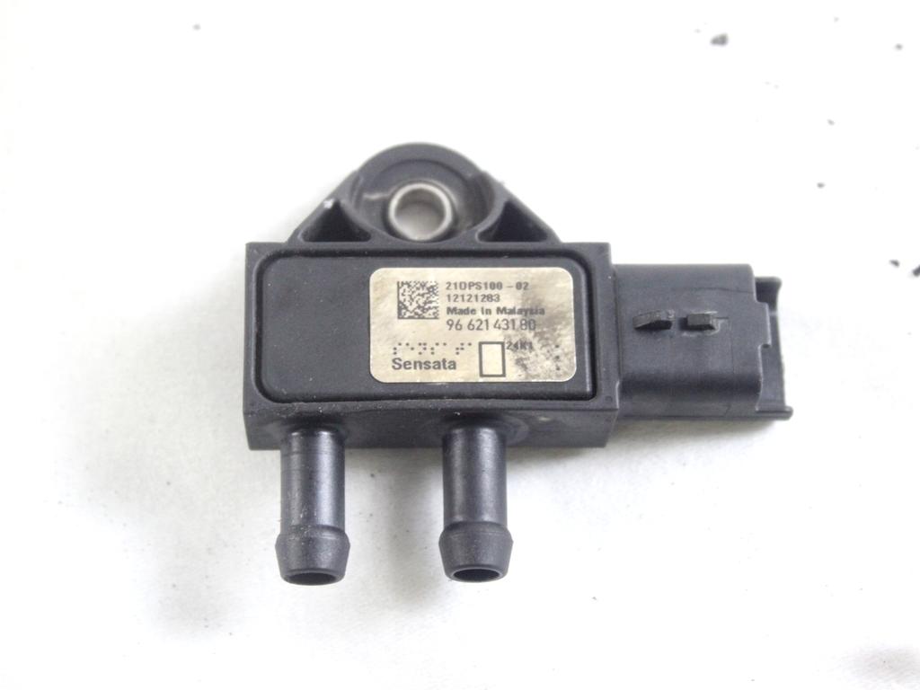 9662143180 SENSORE DI PRESSIONE GAS DI SCARICO CITROEN C5 SW 2.0 D 120KW AUT 5P (2012) RICAMBIO USATO 