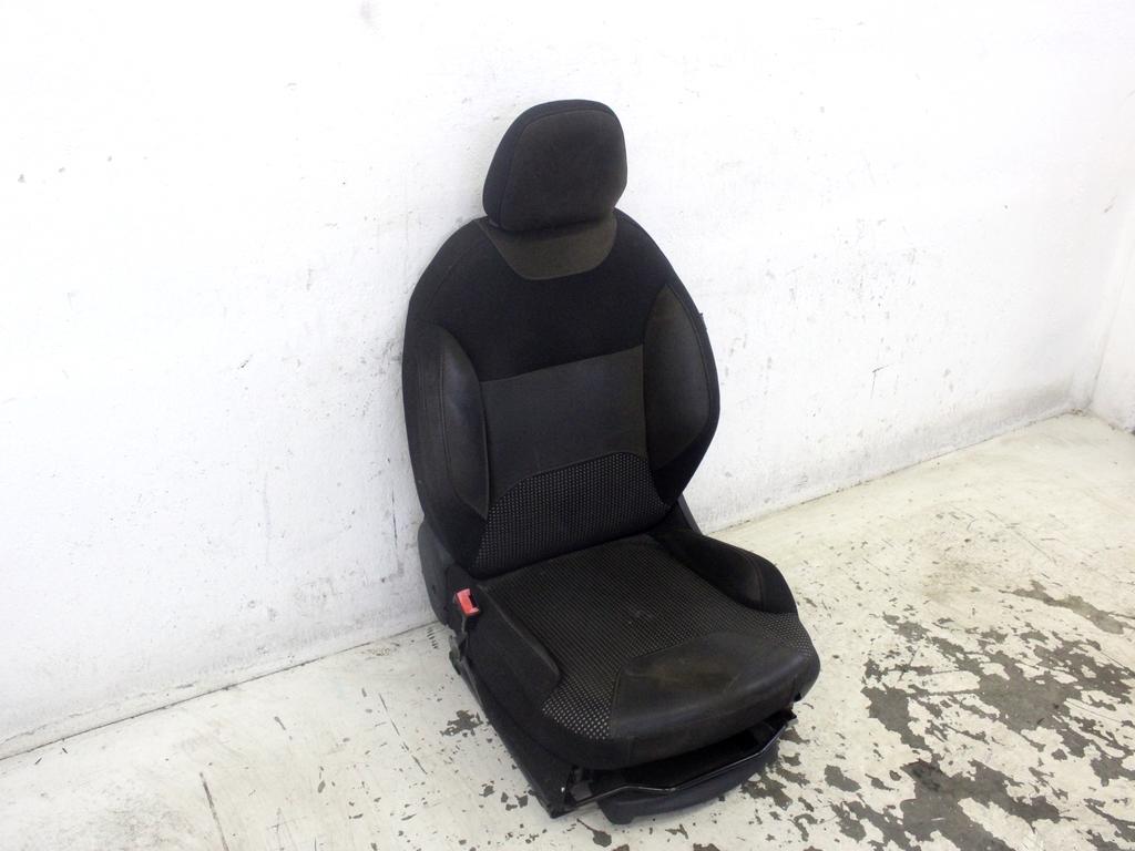 1609960080 SEDILE ANTERIORE SINISTRO GUIDATORE CITROEN C3 1.4 D 50KW 5M 5P (2015) RICAMBIO USATO