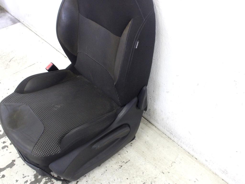 1609960080 SEDILE ANTERIORE SINISTRO GUIDATORE CITROEN C3 1.4 D 50KW 5M 5P (2015) RICAMBIO USATO