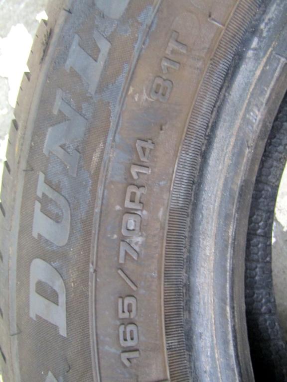 165/70 R14 81T DUNLOP SPORT ALL SEASON 7.51MM 7.51MM A4421 PNEUMATICI QUATTRO STAGIONI (QUANTITA' 4 GOMME) RICAMBIO USATO