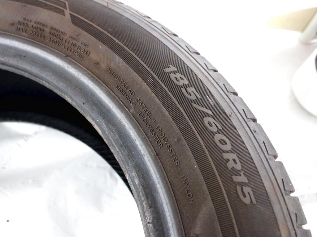 185/60 R15 84H LAUFENN G FIT EQ+ 8,32MM 8,20MM 8,88MM 7,49MM A0823 PNEUMATICI ESTIVI (QUANTITA' 4 GOMME)