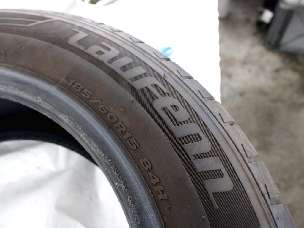 185/60 R15 84H LAUFENN G FIT EQ+ 8,32MM 8,20MM 8,88MM 7,49MM A0823 PNEUMATICI ESTIVI (QUANTITA' 4 GOMME)