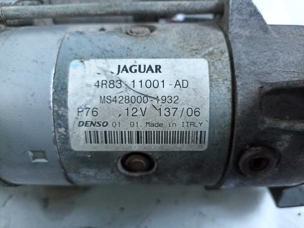 4R83-11001-AD MOTORINO AVVIAMENTO JAGUAR S-TYPE 2.7 D 152KW 6M 5P (2006) RICAMBIO USATO MS428000-1932