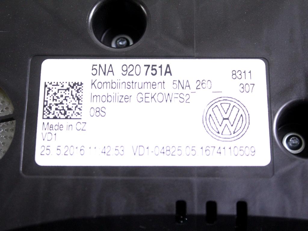 04L907309P KIT ACCENSIONE AVVIAMENTO VOLKSWAGEN TIGUAN 2.0 D 4X4 110KW 6M 5P (2016) RICAMBIO USATO CON CENTRALINA MOTORE, QUADRO STRUMENTI, BLOCCHETTI ACCENSIONE APERTURA CON CHIAVE 0281031483 1K0905851B 5Q0905865A 5Q0937084CE 5NA920751A