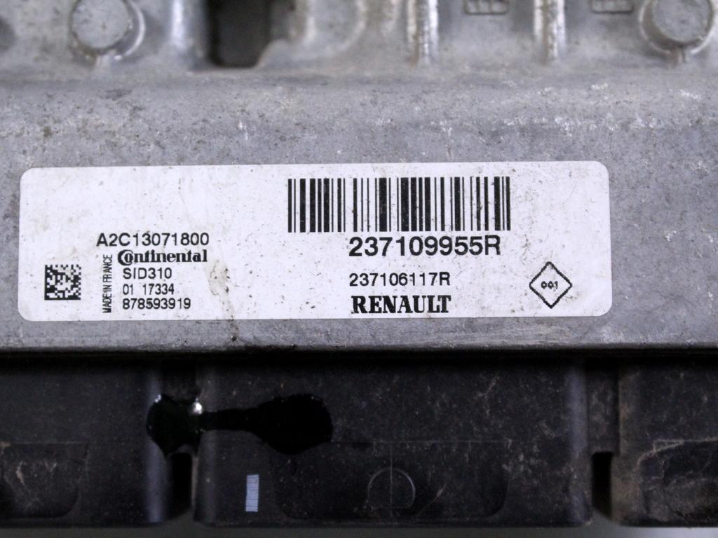 237109955R KIT ACCENSIONE AVVIAMENTO NISSAN NV400 X62 2.3 D 120KW 6M 2P (2018) RICAMBIO USATO CON CENTRALINA MOTORE, BLOCCHETTI ACCENSIONE APERTURA CON CHIAVE 237106117R 284B66852R 284B18392R 8200405701