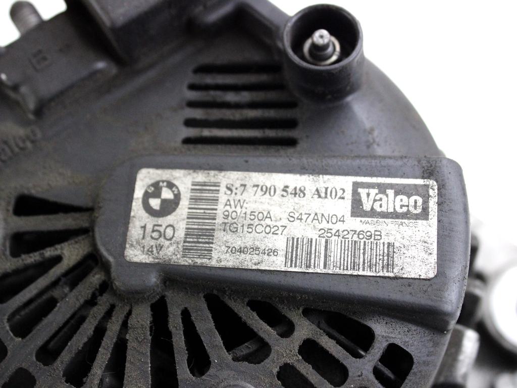 7790548 ALTERNATORE BMW SERIE 1 118 D E87 2.0 D 90KW 6M 5P (2004) RICAMBIO USATO