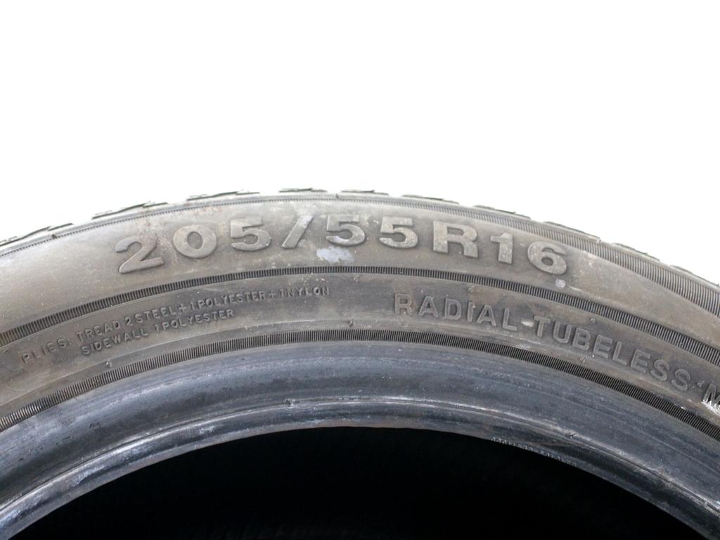 205/55 R16 91H EVERGREEN EW66 WINTER 7.80MM 7.60MM A2922 PNEUMATICI INVERNALI M+S (QUANTITA' 2 GOMME)