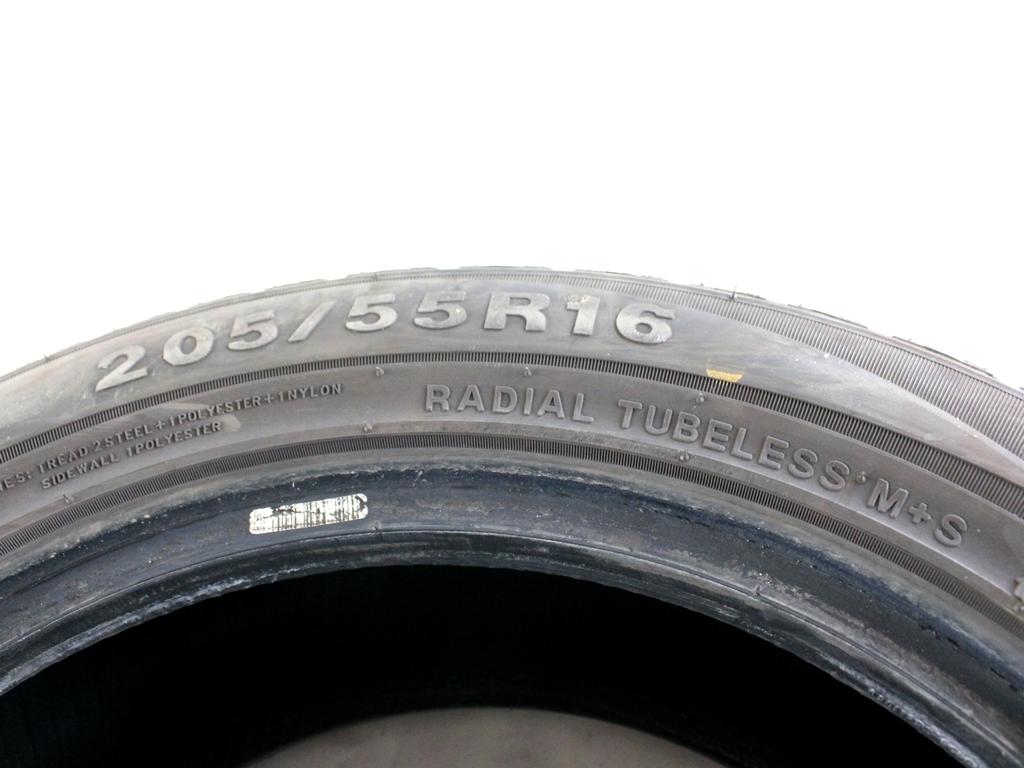 205/55 R16 91H EVERGREEN EW66 WINTER 7.77MM A2922 PNEUMATICO INVERNALE M+S (QUANTITA' 1 GOMME)