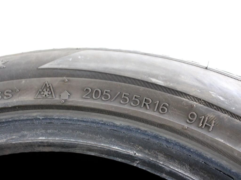 205/55 R16 91H EVERGREEN EW66 WINTER 7.77MM A2922 PNEUMATICO INVERNALE M+S (QUANTITA' 1 GOMME)