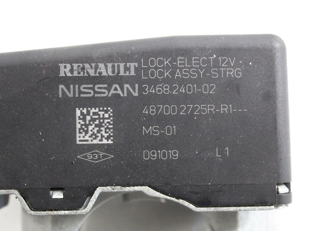 237101662S KIT ACCENSIONE AVVIAMENTO KADJAR 1.7 D 4X4 110KW 6M 5P (2019) RICAMBIO USATO CON CENTRALINA MOTORE, BLOCCHETTI ACCENSIONE APERTURA CON CHIAVE 284B12690R 284B69501R 487002725R