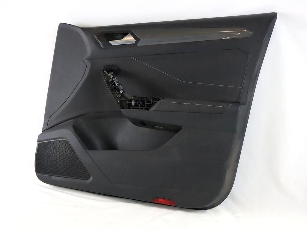 2GA867012 PANNELLO INTERNO PORTA ANTERIORE DESTRA CON RIVESTIMENTO IN PELLE VOLKSWAGEN T-ROC 1.0 B 81KW 6M 5P (2023) RICAMBIO USATO