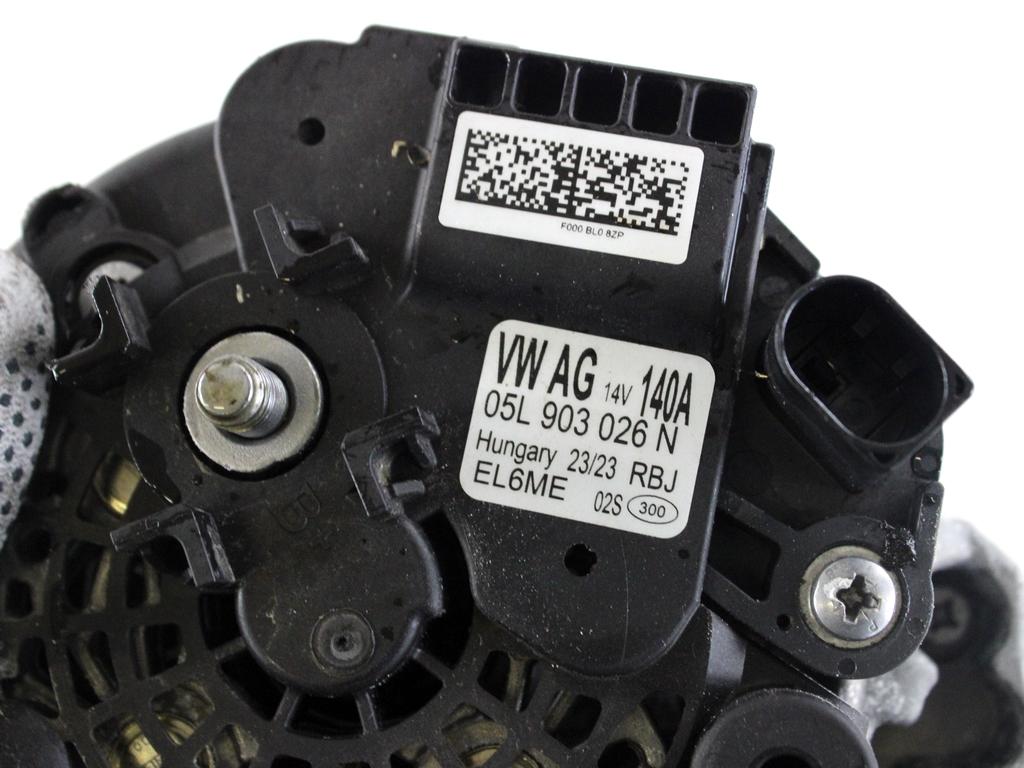 05L903026N ALTERNATORE VOLKSWAGEN GOLF 8 GTD 2.0 D 147KW 5P (2023) RICAMBIO USATO