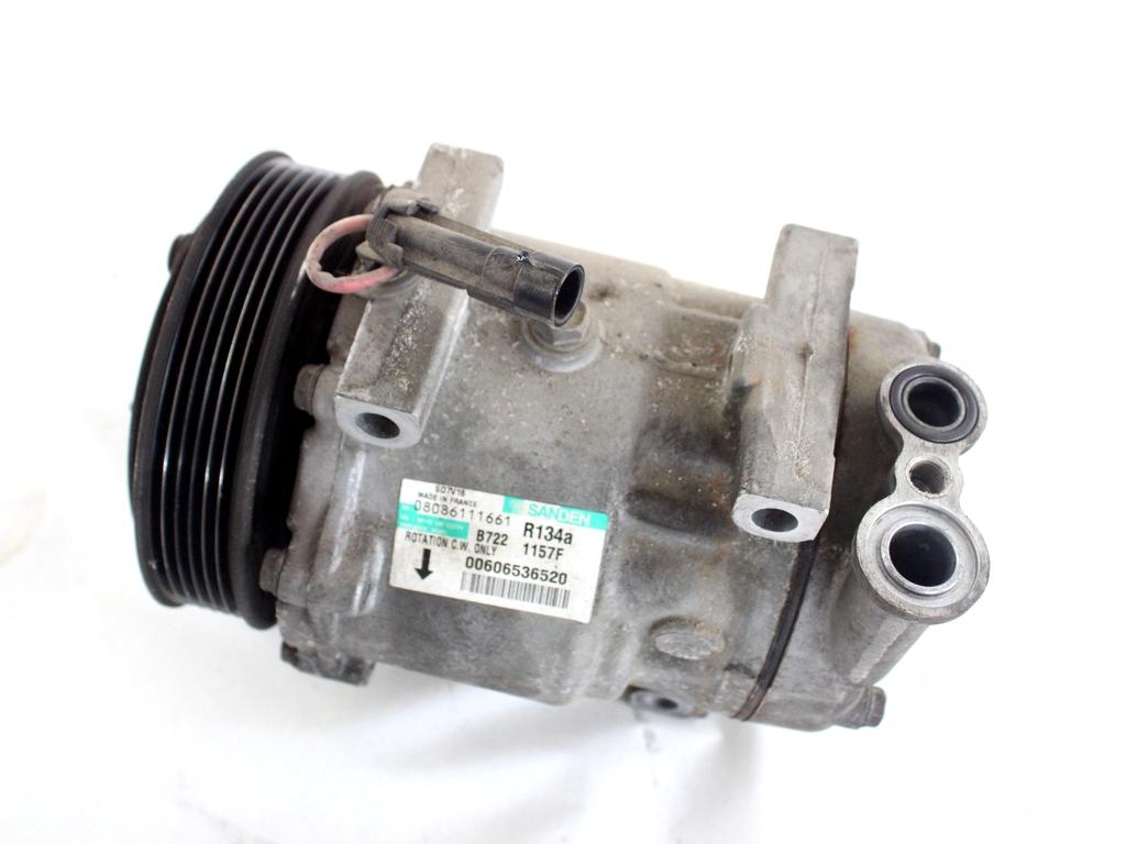 60653652 COMPRESSORE CLIMATIZZATORE CLIMA A/C ALFA ROMEO GT 2.0 B 122KW 5M 3P (2007) RICAMBIO USATO