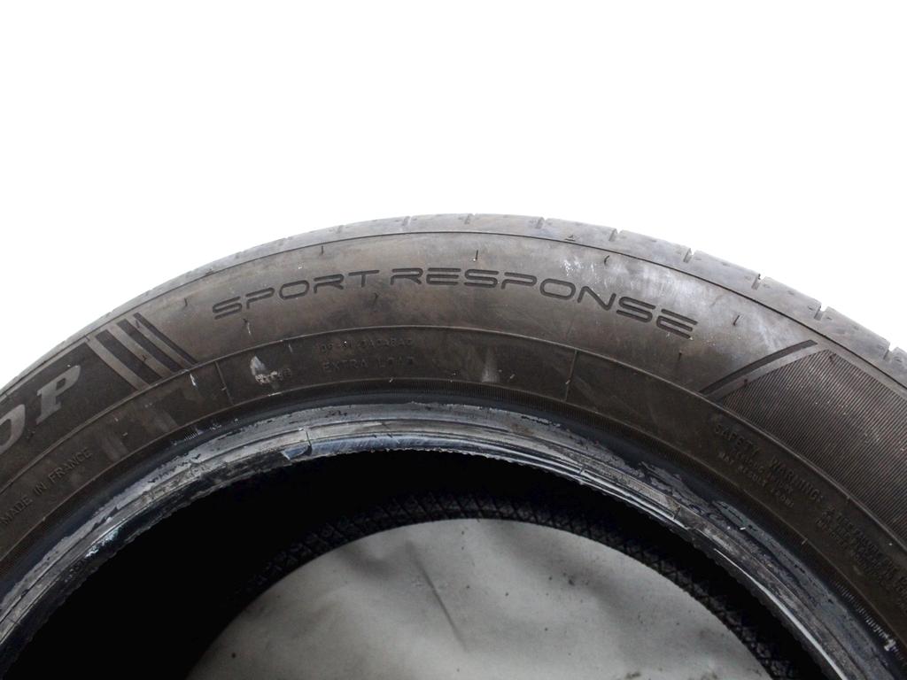 235/55 R17 103V DUNLOP SPORT RESPONSE 7,39MM 7,61MM A4823 PNEUMATICI ESTIVI (QUANTITA' 4 GOMME) RICAMBIO USATO