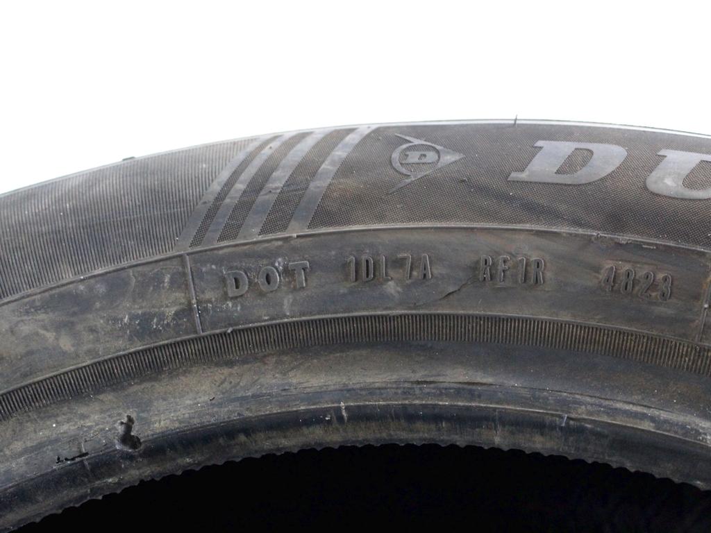 235/55 R17 103V DUNLOP SPORT RESPONSE 7,39MM 7,61MM A4823 PNEUMATICI ESTIVI (QUANTITA' 4 GOMME) RICAMBIO USATO