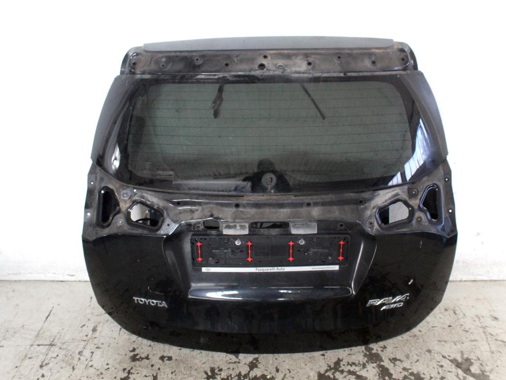 6700542431 PORTELLONE COFANO POSTERIORE BAULE TOYOTA RAV 4 2.0 D 91KW 5P (2017) RICAMBIO USATO CON LUNOTTO TERMICO