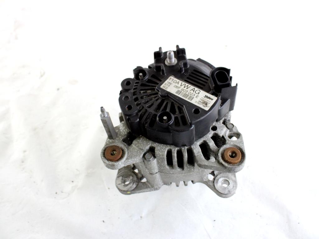 06F903023E ALTERNATORE SKODA RAPID 1.6 D 66KW 5M 5P (2015) RICAMBIO USATO