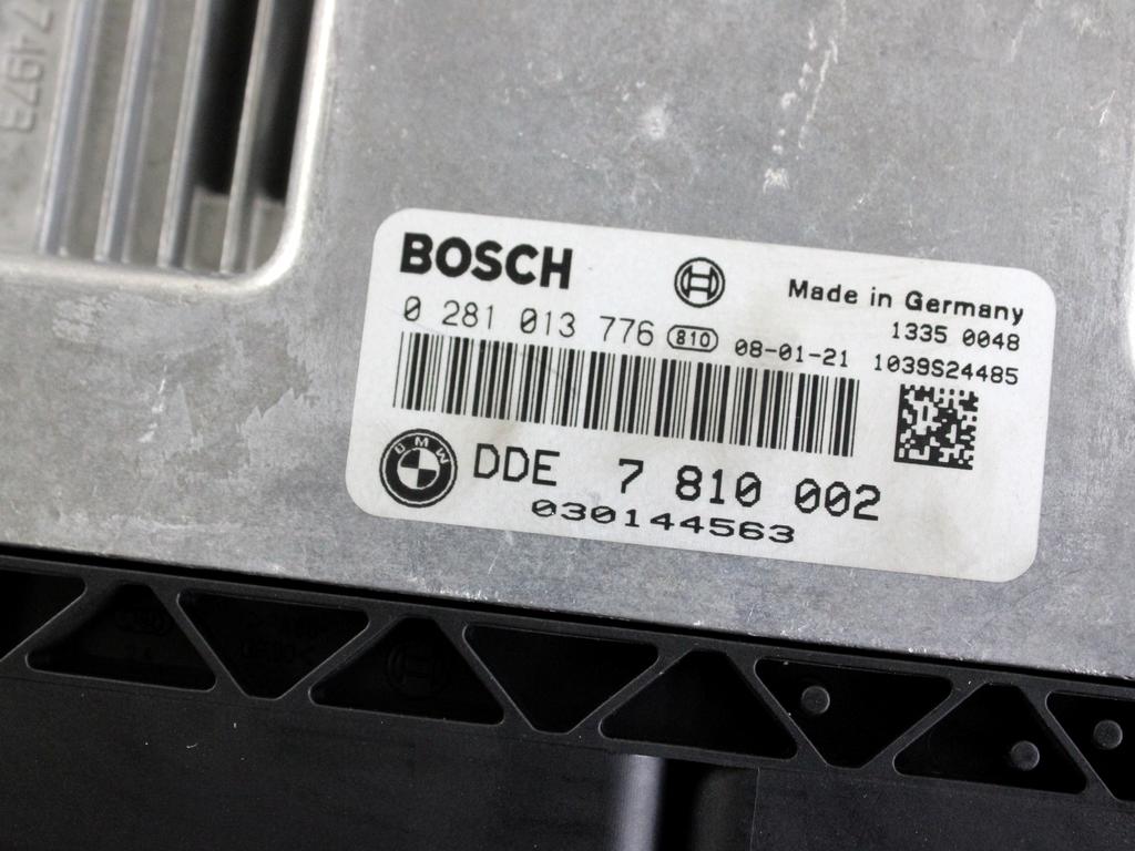 7810002 KIT ACCENSIONE AVVIAMENTO BMW SERIE 1 123D E82 2.0 D 150KW 6M 2P (2009) RICAMBIO USATO CON CENTRALINA INIEZIONE MOTORE, BLOCCHETTI ACCENSIONE APERTURA CON CHIAVE 61359217853 6954717