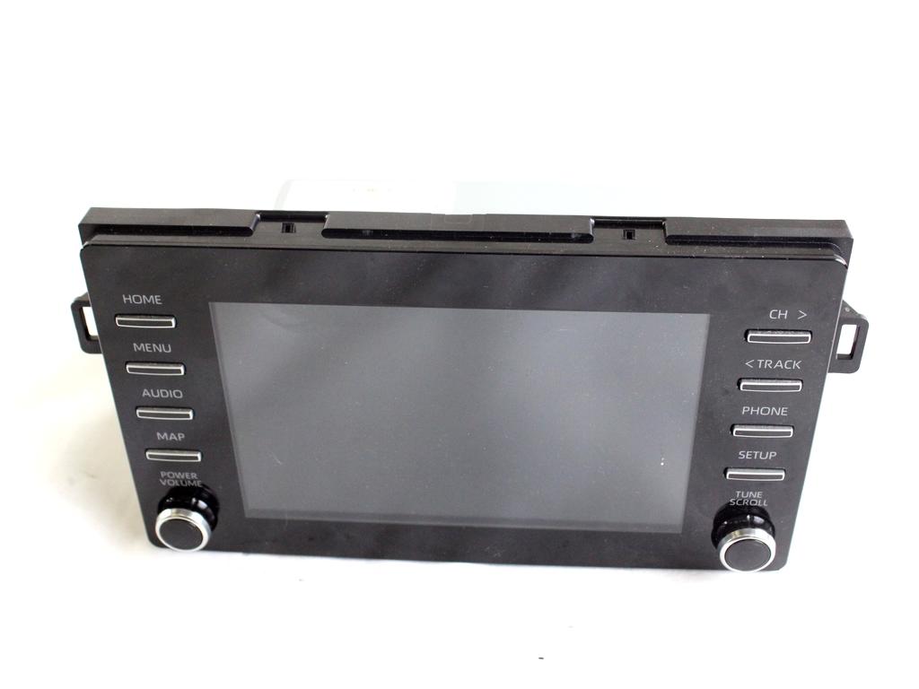 86140-K0071 DISPLAY SISTEMA DI NAVIGAZIONE SATELLITARE TOYOTA YARIS P21 1.5 I 68KW AUT 5P (2021) RICAMBIO USATO