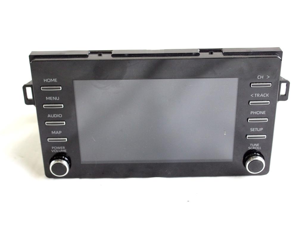 86140-K0071 DISPLAY SISTEMA DI NAVIGAZIONE SATELLITARE TOYOTA YARIS P21 1.5 I 68KW AUT 5P (2021) RICAMBIO USATO