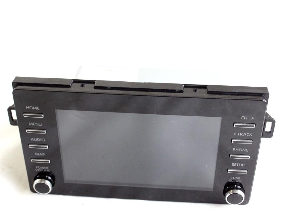 86140-K0071 DISPLAY SISTEMA DI NAVIGAZIONE SATELLITARE TOYOTA YARIS P21 1.5 I 68KW AUT 5P (2021) RICAMBIO USATO