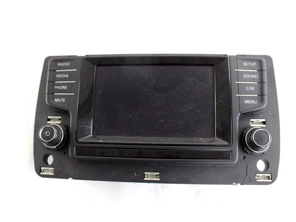 5G0919605 DISPLAY SISTEMA DI NAVIGAZIONE SATELLITARE VOLKSWAGEN GOLF 7 2.0 D 110KW 6M 5P (2013) RICAMBIO USATO 