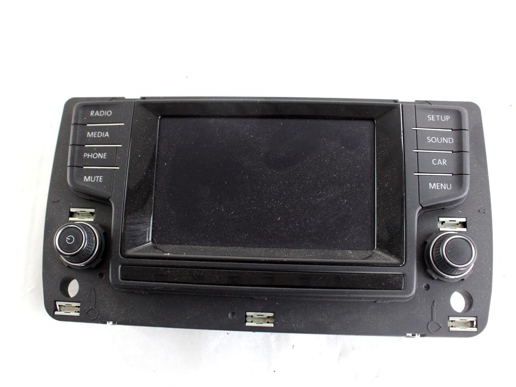 5G0919605 DISPLAY SISTEMA DI NAVIGAZIONE SATELLITARE VOLKSWAGEN GOLF 7 2.0 D 110KW 6M 5P (2013) RICAMBIO USATO 