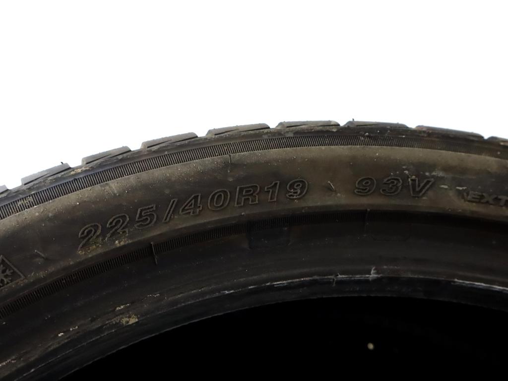 225/40 R19 93V GOODRIDE ZUPERSNOW 7,02MM 7,21MM A2822 PNEUMATICI INVERNALI (QUANTITA' 2 GOMME)