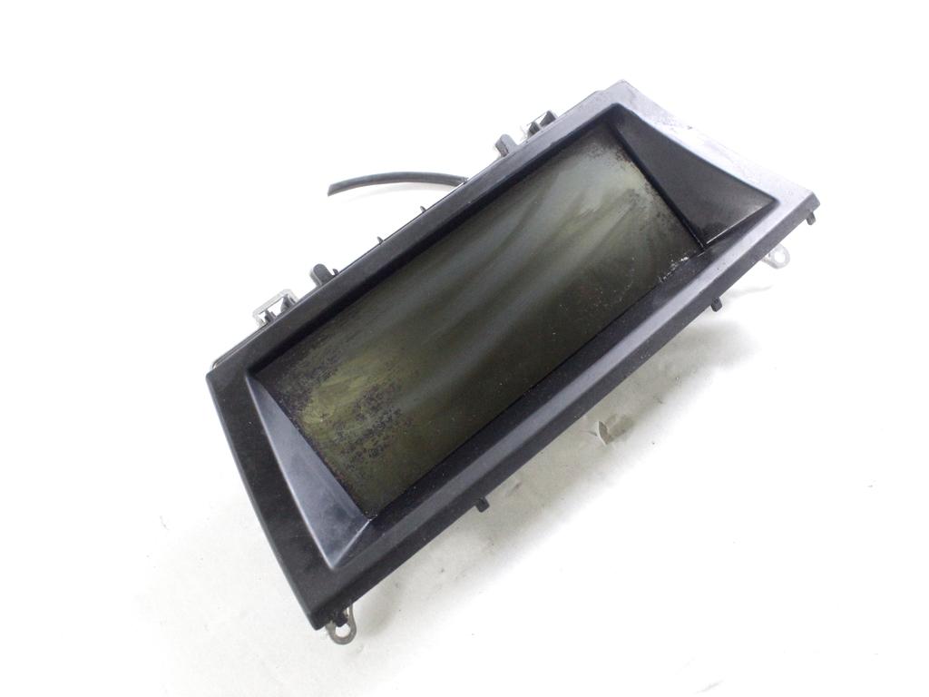 1562205 DISPLAY NAVIGATORE SATELLITARE BMW X5 E70 3.0 D 4X4 173KW AUT 5P (2007) RICAMBIO USATO