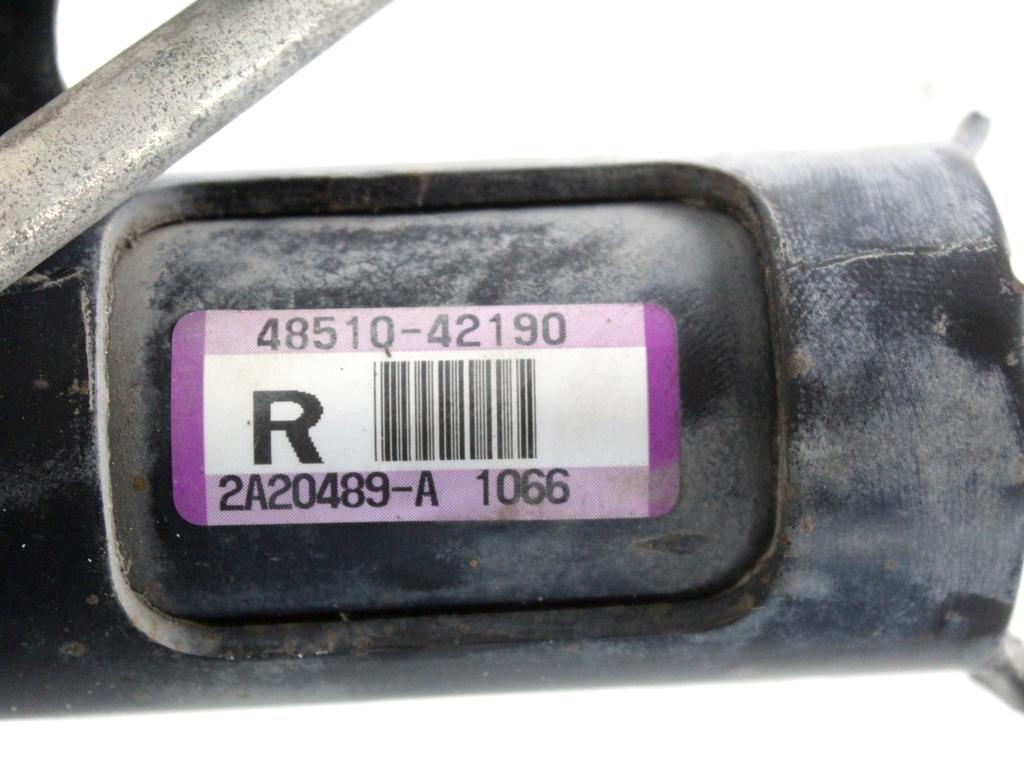 48510-42190 AMMORTIZZATORE ANTERIORE DESTRO TOYOTA RAV4 2.2 D 4X4 100KW 6M 5P (2008) RICAMBIO USATO 