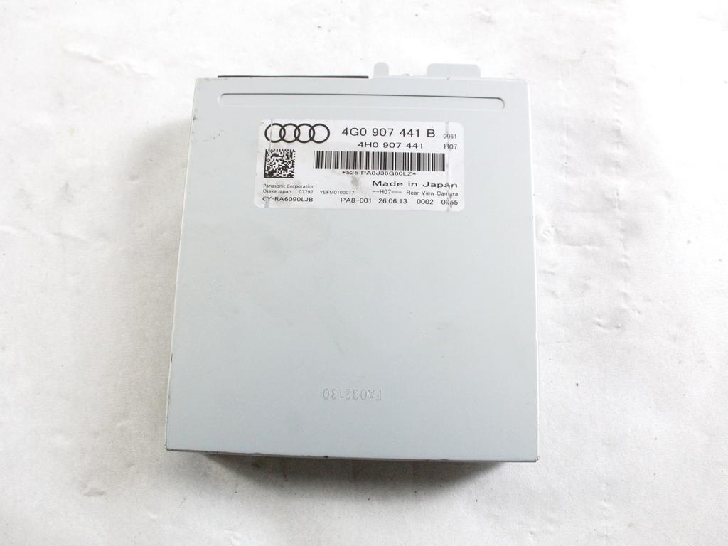 4G0907441B CENTRALINA RETROCAMERA AUDI A6 C7 SW 2.0 D 130KW 6M 5P (2013) RICAMBIO USATO