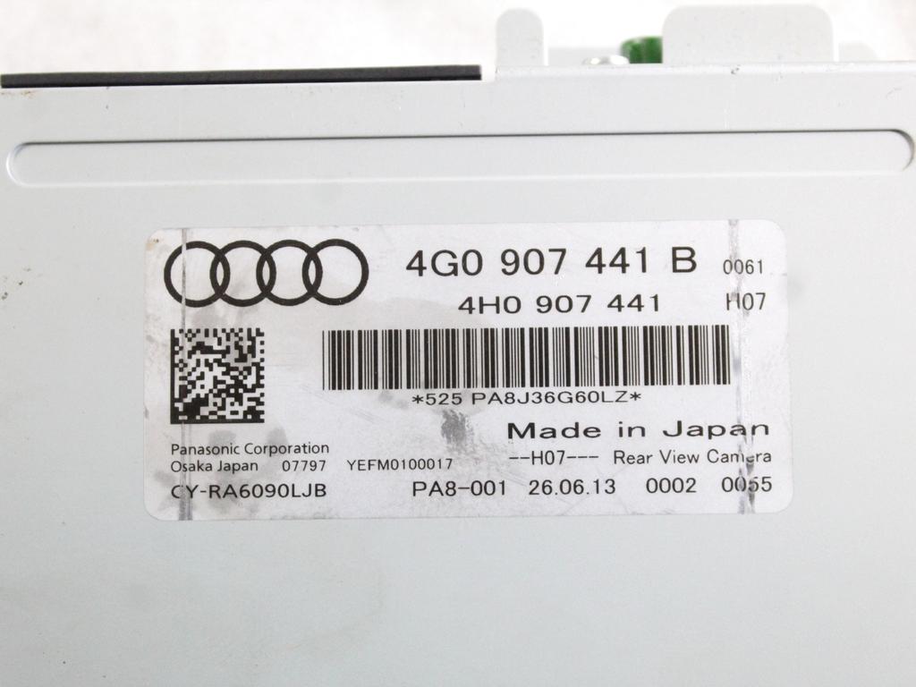 4G0907441B CENTRALINA RETROCAMERA AUDI A6 C7 SW 2.0 D 130KW 6M 5P (2013) RICAMBIO USATO