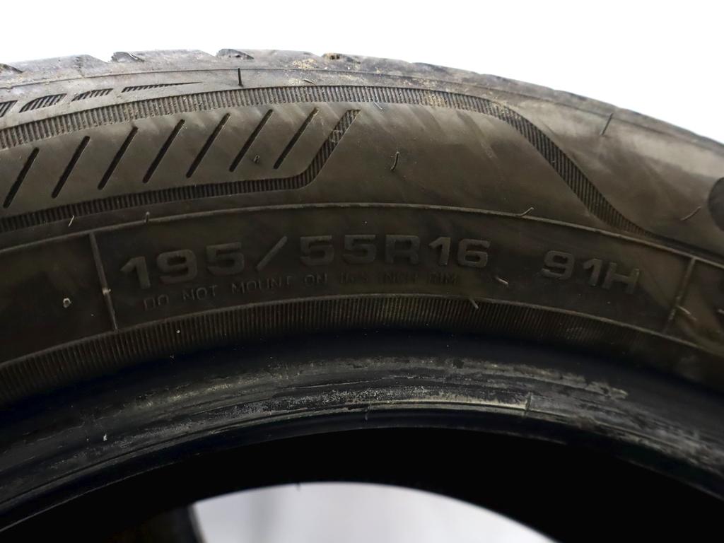 195/55 R16 91H GOODYEAR VECTOR 4 SEASON 7,70MM A5223 PNEUMATICI QUATTRO STAGIONI M+S (QUANTITA' 2 GOMMA)