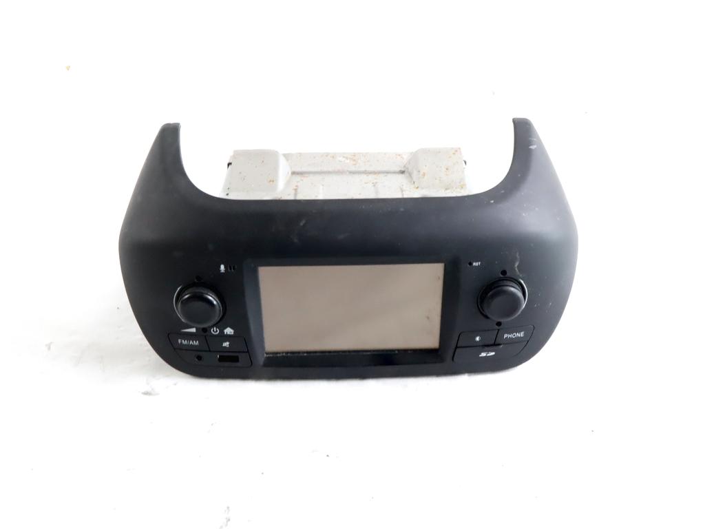 735651592 AUTORADIO DISPLAY SISTEMA DI NAVIGAZIONE SATELLITARE FIAT FIORINO 1.3 D 59KW 5M 2P (2016) RICAMBIO USATO 