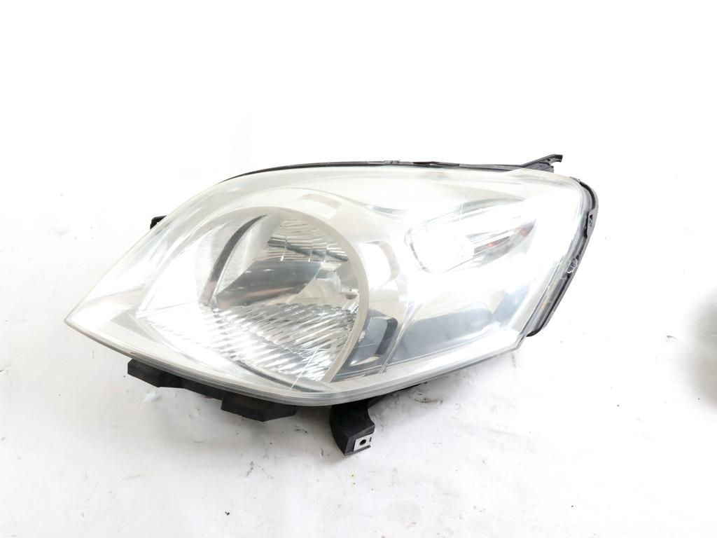 52063592 FARO FANALE ANTERIORE SINISTRO FIAT FIORINO 1.3 D 59KW 5M 2P (2016) RICAMBIO USATO 