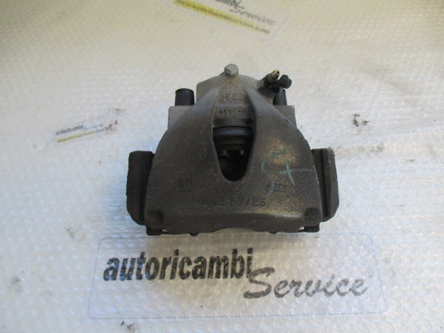 SPREDNJE LEVE ZAVORNE CELJUSTI  OEM N. 93176426 ORIGINAL REZERVNI DEL OPEL ZAFIRA A T98 (1999 - 2005) DIESEL LETNIK 2001