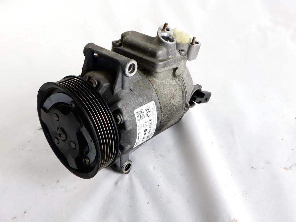 5N0820803E COMPRESSORE CLIMATIZZATORE CLIMA A/C SKODA ROOMSTER 1.6 D 66KW 5M 5P (2012) RICAMBIO USATO