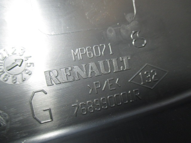 NOTRANJA OBLOGA PRAGA  OEM N. 768990001R ORIGINAL REZERVNI DEL RENAULT LAGUNA BT0/1 KT0/1 MK3 BER/SW (10/2007 - 08/2010) DIESEL LETNIK 2011