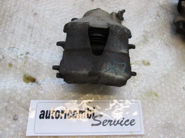 SPREDNJE LEVE ZAVORNE CELJUSTI  OEM N. 6Q0615123 ORIGINAL REZERVNI DEL SEAT IBIZA 6L1 MK3 R (02/2006 - 2008) BENZINA LETNIK 2007