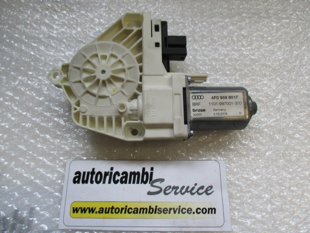 MOTORCEK ELEKTRICNEGA POMIKA ZADNJEGA STEKLA  OEM N. 4F0959801F ORIGINAL REZERVNI DEL AUDI A6 C6 R 4F2 4FH 4F5 BER/SW/ALLROAD (10/2008 - 2011) DIESEL LETNIK 2008