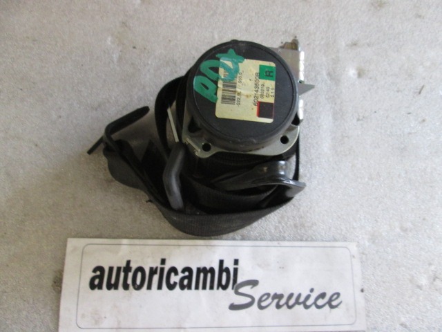 VARNOSTNI PAS OEM N. 13296218 ORIGINAL REZERVNI DEL OPEL ASTRA H A04 L48 L08 L35 L67 R 5P/3P/SW (2007 - 2010) DIESEL LETNIK 2008